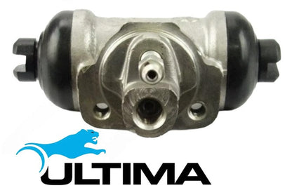 PAIR OF ULTIMA REAR WHEEL CYLINDERS TO SUIT NISSAN NAVARA NP300 D23 QR25DE YS23DDTT TWIN TURBO DIESEL 2.5L I4