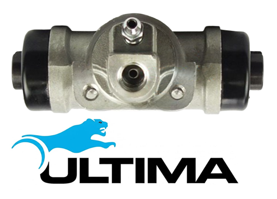 PAIR OF ULTIMA REAR WHEEL CYLINDERS TO SUIT NISSAN PATROL GU Y61 ZD30DDTI TURBO DIESEL 3.0L I4 SUITS DX LEAF SPRING MODEL