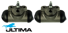 PAIR OF ULTIMA REAR WHEEL CYLINDERS TO SUIT NISSAN PATROL MQ SD33 DIESEL 3.2L I6 SUITS 70KW