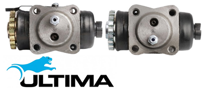 PAIR OF ULTIMA REAR WHEEL CYLINDERS TO SUIT TOYOTA LANDCRUISER FJ45R 2F 4.2L I6 TO 07/1980