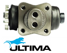 PAIR OF ULTIMA REAR WHEEL CYLINDERS TO SUIT TOYOTA LANDCRUISER HJ45R H DIESEL 3.6L I6