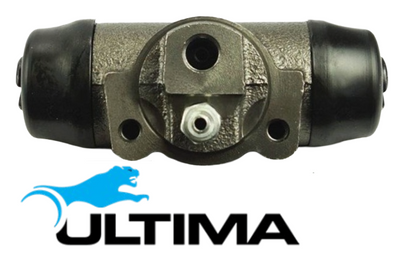 PAIR OF ULTIMA REAR WHEEL CYLINDERS TO SUIT TOYOTA PRADO KZJ95R 1KZ-TE TURBO DIESEL 3.0L I4 SUITS 91KW