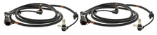 PAIR OF PREMIUM REAR ABS WHEEL SPEED SENSORS TO SUIT ISUZU D-MAX TFR TFS 4JJ1-TCX TURBO DIESEL 3.0L I4