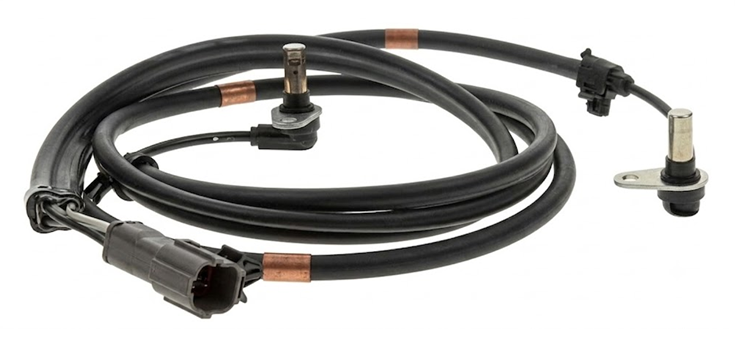 PAIR OF PREMIUM REAR ABS WHEEL SPEED SENSORS TO SUIT ISUZU D-MAX TFR TFS 4JJ1-TCX TURBO DIESEL 3.0L I4