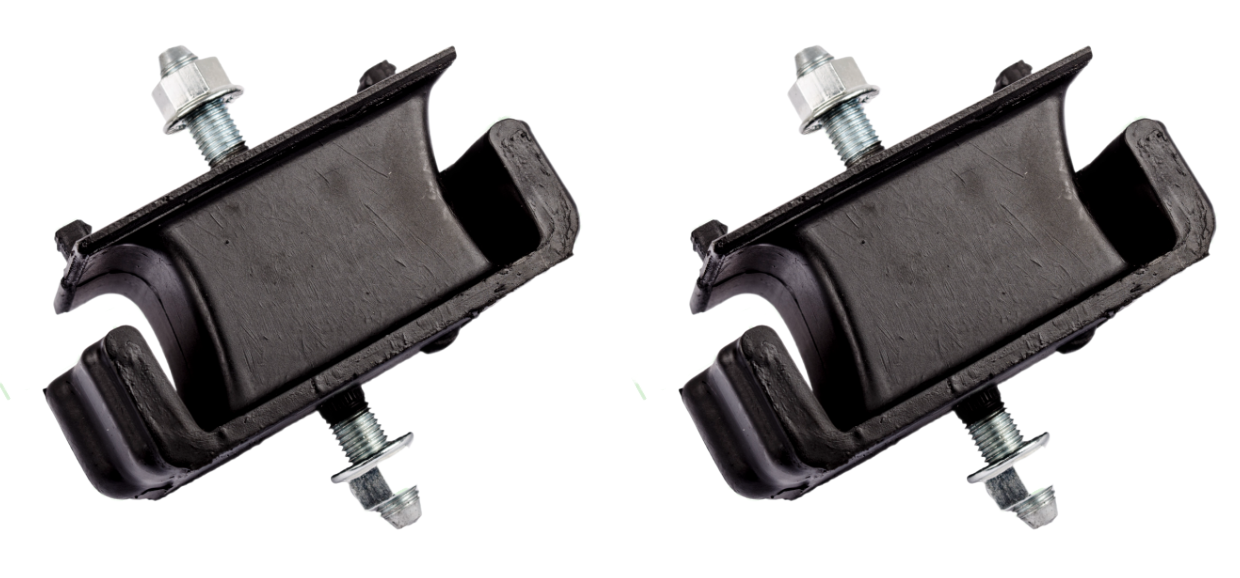 PAIR OF STANDARD FRONT ENGINE MOUNTS TO SUIT FORD RANGER PJ PK WEAT WLAT TURBO DIESEL 2.5L 3.0L I4