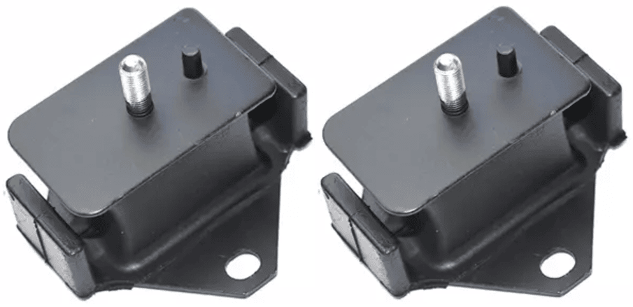 PAIR OF STANDARD FRONT ENGINE MOUNTS TO SUIT MITSUBISHI TRITON ML MN 4G64 4M41T 4D56T 3.2 2.4 2.5 I4