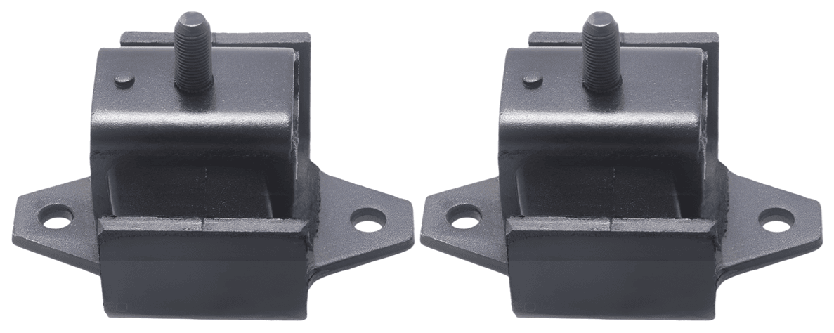 PAIR OF STANDARD REAR ENGINE MOUNTS TO SUIT NISSAN PATROL GU Y61 RD28ETI TD42T TD42TI 2.8L 4.2L I6