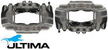 PAIR OF ULTIMA FRONT DISC BRAKE CALIPERS TO SUIT TOYOTA PRADO GRJ120R VZJ120R 5VZ-FE 1GR-FE 3.4L 4.0L V6