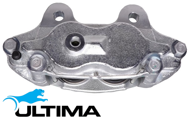 PAIR OF ULTIMA FRONT DISC BRAKE CALIPERS TO SUIT TOYOTA HILUX KZN165R 1KZ-TE TURBO DIESEL 3.0L I4