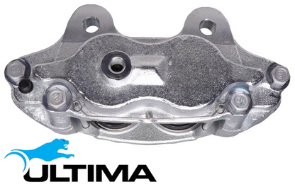 PAIR OF ULTIMA FRONT DISC BRAKE CALIPERS TO SUIT TOYOTA HILUX KZN165R 1KZ-TE TURBO DIESEL 3.0L I4