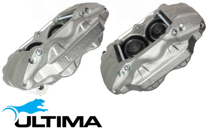 PAIR OF ULTIMA FRONT DISC BRAKE CALIPERS TO SUIT TOYOTA LANDCRUISER HZJ105R 1HZ DIESEL 4.2L I6