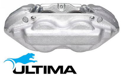 PAIR OF ULTIMA FRONT DISC BRAKE CALIPERS TO SUIT TOYOTA LANDCRUISER VDJ76R VDJ78R VDJ79R VDJL76R VDJL78R VDJL79R 1VD-FTV TURBO DIESEL 4.5L V8 FROM 07/2016