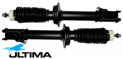 PAIR OF ULTIMA FRONT GAS SHOCK ABSORBERS TO SUIT HOLDEN APOLLO JM JP 5S-FE 2.2L I4 FIXED SPRING SEAT