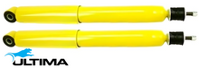 PAIR OF ULTIMA REAR HEAVY DUTY SHOCK ABSORBERS FOR LAND ROVER DEFENDER 110 18P 2.5L I5 EXCEPT 4D UTE