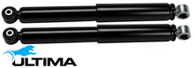 PAIR OF ULTIMA REAR HEAVY DUTY SHOCK ABSORBERS FOR CHEVROLET CAPTIVA C100 Z20S1 TURBO DIESEL 2.0L I4