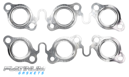 PLATINUM EXHAUST MANIFOLD GASKET SET TO SUIT CITROEN C6 DT17TED4 TWIN TURBO DIESEL 2.7L V6