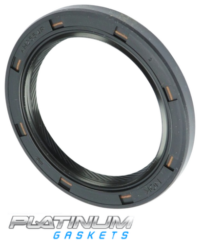 PLATINUM FRONT CRANKSHAFT OIL SEAL TO SUIT MITSUBISHI TRITON MK ML MN 4G64 4D56T TURBO DIESEL 2.5L I4