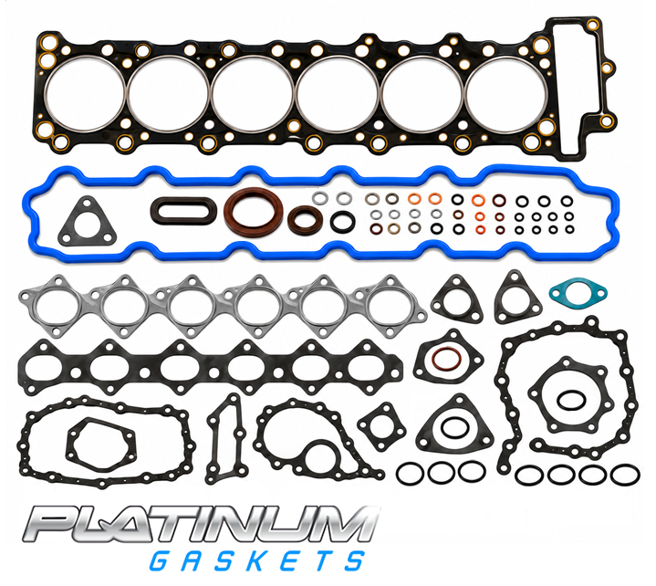 PLATINUM FULL ENGINE GASKET KIT TO SUIT FORD MPFI SOHC 4.0L I6 FROM 12/1997