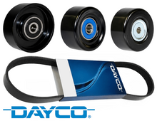 DAYCO DRIVE BELT & PULLEY KIT TO SUIT TOYOTA HIACE KDH205R KDH206R KDH220R KDH225R KDH227R 2KD-FTV TURBO DIESEL 2.5L I4