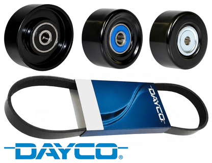 DAYCO DRIVE BELT & PULLEY KIT TO SUIT TOYOTA 1KD-FTV 2KD-FTV TURBO DIESEL 2.5L 3.0L I4