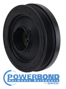 POWERBOND OEM REPLACEMENT HARMONIC BALANCER TO SUIT BMW 7 SERIES 730D M57D30TU2 TURBO DIESEL 3.0L I6