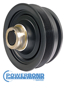 POWERBOND OEM REPLACEMENT HARMONIC BALANCER TO SUIT HOLDEN 4JJ1-TCX TURBO DIESEL 3.0L I4