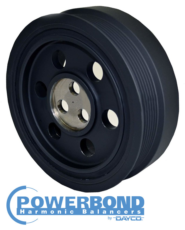 POWERBOND OEM REPLACEMENT HARMONIC BALANCER TO SUIT MAZDA BT-50 UP UR P5-AT TURBO DIESEL 3.2L I5
