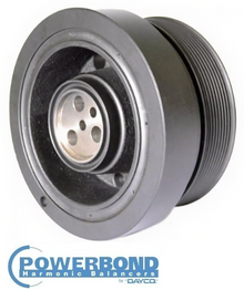 POWERBOND OEM REPLACEMENT HARMONIC BALANCER FOR TOYOTA LANDCRUISER VDJ79R 1VD-FTV 4.5L V8 EXCEPT LX