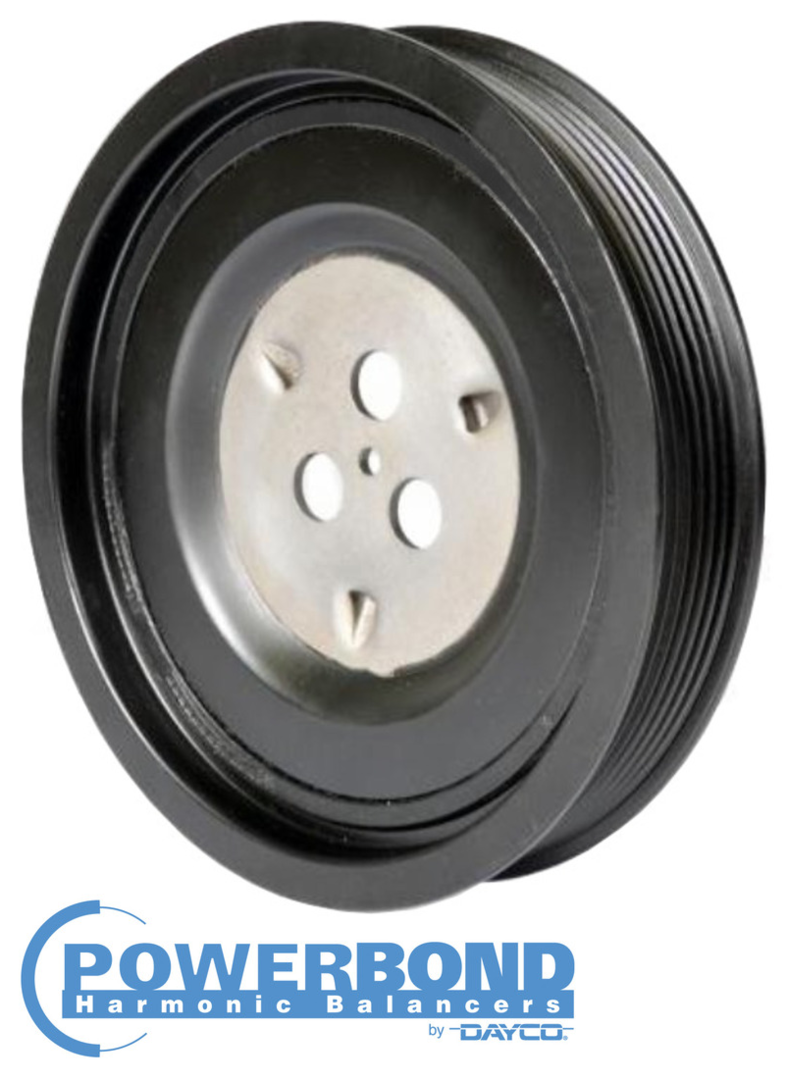 POWERBOND OEM REPLACEMENT HARMONIC BALANCER TO SUIT FORD TRANSIT VH VJ D0FA D2FA FXFA H9FA 2.4L I4
