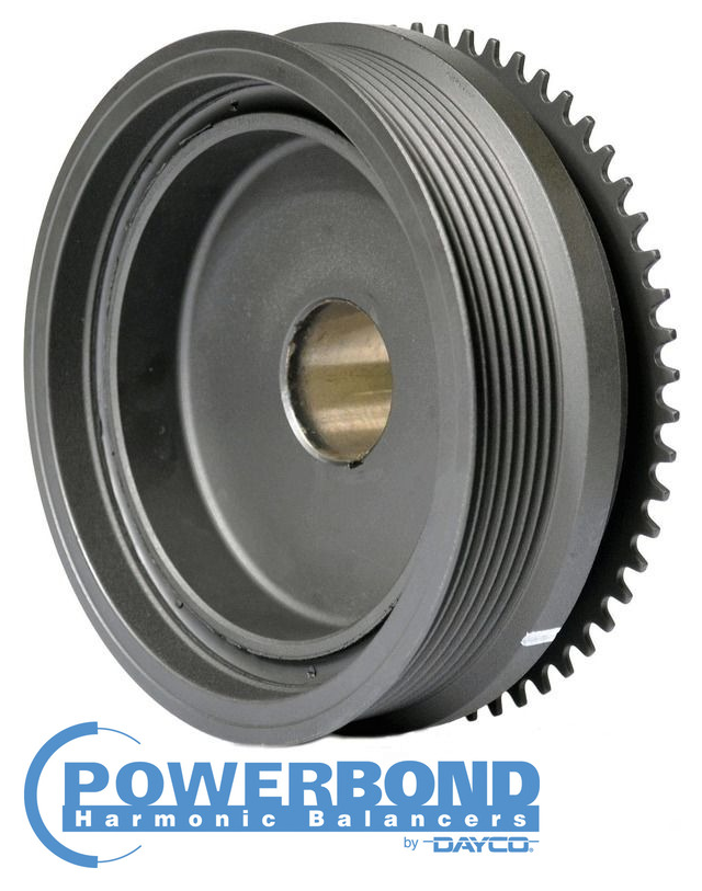 POWERBOND OEM REPLACEMENT HARMONIC BALANCER TO SUIT NISSAN PATROL GU Y61 ZD30DDTi 3.0L I4