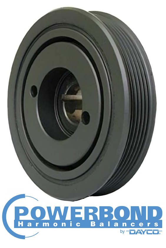 POWERBOND OEM REPLACEMENT HARMONIC BALANCER FOR TOYOTA WINDOM VCV10R VCV11R 3VZ-FE 4VZ-FE 2.5 3.0 V6