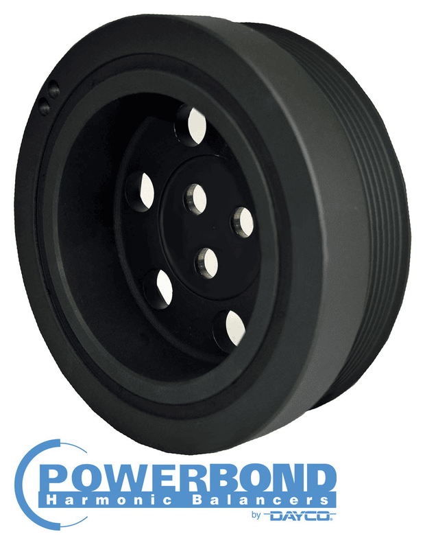 POWERBOND OEM REPLACEMENT HARMONIC BALANCER FOR FORD EVEREST UA P5-AT 3.2L I5 TILL 05/2016 AWD ONLY