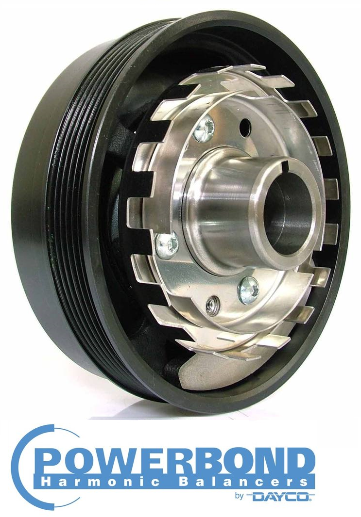 POWERBOND OEM REPLACEMENT HARMONIC BALANCER FOR HOLDEN STATESMAN VS WH WK ECOTEC L36 3.8 V6 06/96 ON