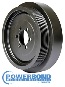 POWERBOND OEM REPLACEMENT HARMONIC BALANCER TO SUIT BMW 1 SERIES 130I N52B30 3.0L I6 AUTO TRANS.