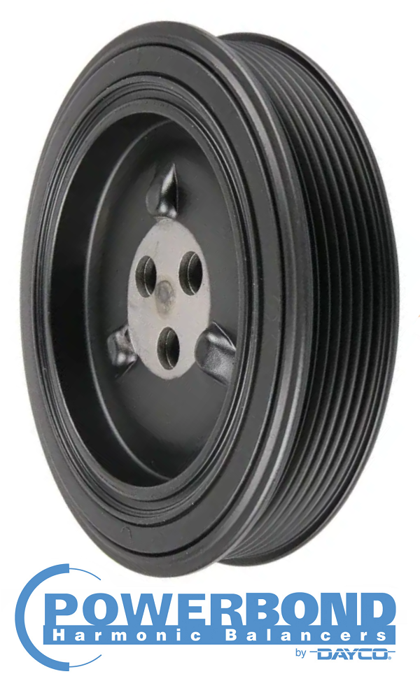 POWERBOND OEM REPLACEMENT HARMONIC BALANCER TO SUIT MAZDA BT-50 UP UR P4-AT TURBO DIESEL 2.2L I4