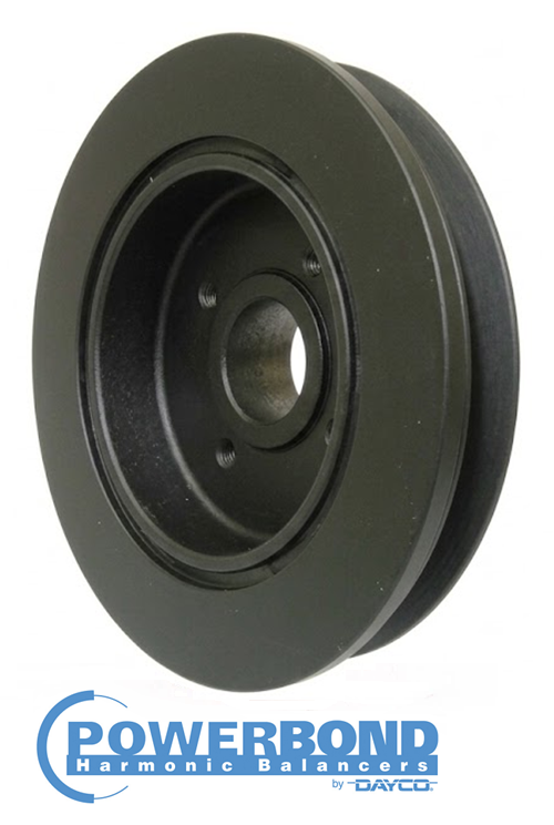 POWERBOND OEM REPLACEMENT HARMONIC BALANCER TO SUIT MITSUBISHI TRITON ME MF MG MH 4D56 DIESEL 2.5L I4