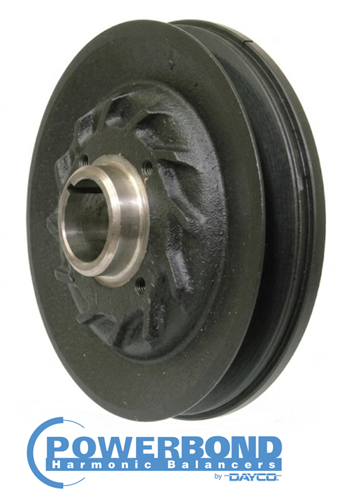 POWERBOND OEM REPLACEMENT HARMONIC BALANCER TO SUIT MITSUBISHI TRITON ME MF MG MH 4D56 DIESEL 2.5L I4