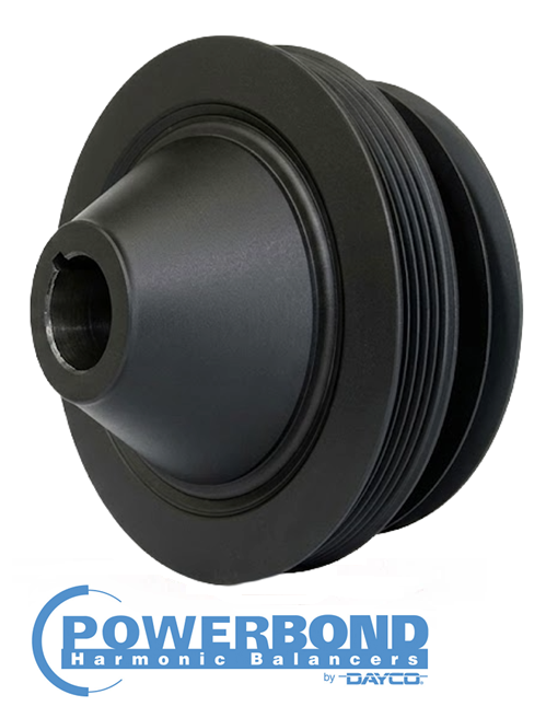 POWERBOND OEM REPLACEMENT HARMONIC BALANCER TO SUIT MITSUBISHI TRITRON MH MJ 6G72 3.0L V6