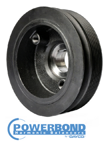 POWERBOND OEM REPLACEMENT HARMONIC BALANCER TO SUIT MITSUBISHI TRITON ML MN 4D56T TURBO DIESEL 2.5L I4