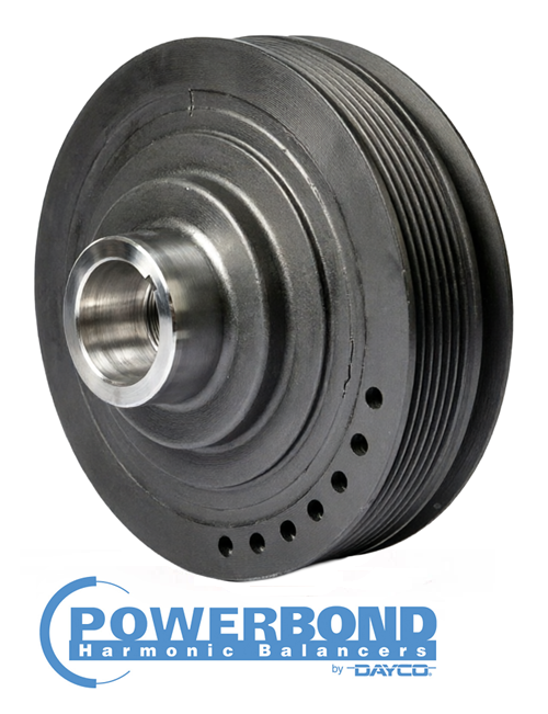 POWERBOND OEM REPLACEMENT HARMONIC BALANCER TO SUIT MITSUBISHI TRITON ML MN 4D56T TURBO DIESEL 2.5L I4