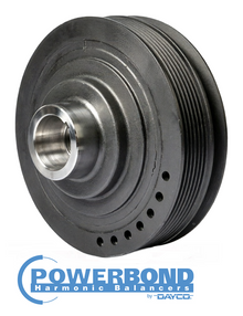 POWERBOND OEM REPLACEMENT HARMONIC BALANCER TO SUIT MITSUBISHI TRITON ML MN 4D56T TURBO DIESEL 2.5L I4
