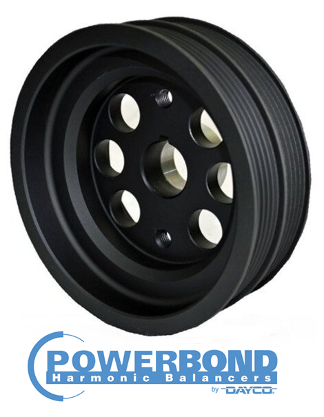 POWERBOND OEM REPLACEMENT HARMONIC BALANCER TO SUIT TOYOTA 4A-GELU 4A-GEL 4A-GE 4A-F 4A-GZE 1.6L I4