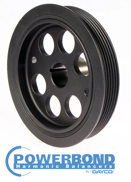 POWERBOND OEM REPLACEMENT HARMONIC BALANCER FOR TOYOTA COROLLA ZRE182R ZRE172R 2ZR-FE 1.8L I4