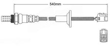 PREMIUM POST CATALYTIC OXYGEN O2 SENSOR TO SUIT TOYOTA COROLLA ZZE122R 1ZZ-FE 1.8L I4 FROM 10/2005