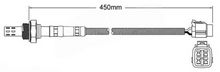 PREMIUM PRE CATALYTIC OXYGEN O2 SENSOR TO SUIT SUBARU IMPREZA GF G10 EJ20E 2.0L F4 SUITS MY96-MY97