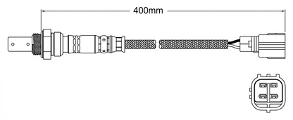 PREMIUM PRE CATALYTIC OXYGEN O2 SENSOR TO SUIT TOYOTA CAMRY SXV25R 5S-FE 2.2L I4 FROM 09/2000