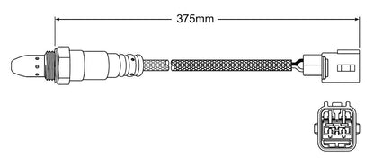 PREMIUM PRE CATALYTIC OXYGEN O2 SENSOR TO SUIT TOYOTA COROLLA ZRE212R 2ZR-FAE 1.8L I4