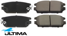 ULTIMA REAR CERAMIC BRAKE PAD SET TO SUIT MITSUBISHI DELICA PF PD 6G72 3.0L V6 4WD ONLY