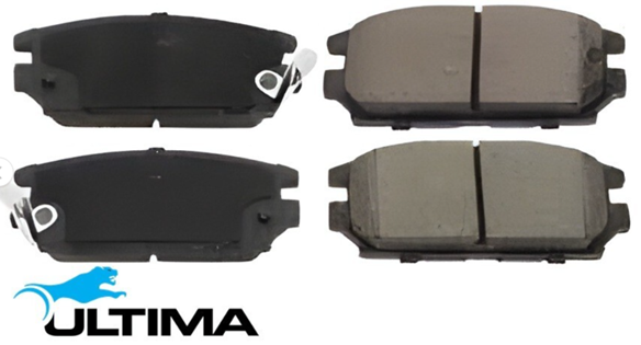ULTIMA REAR CERAMIC BRAKE PAD SET TO SUIT MITSUBISHI MAGNA TW 6G74 3.5L V6