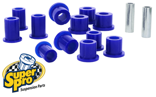 SUPERPRO REAR LEAF SPRING BUSH KIT TO SUIT TOYOTA HILUX GUN125R 2GD-FTV 2.4L I4 EXCEPT X MODEL